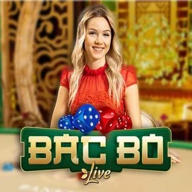 Bac Bo slot logo by Evolution at Hitnspin Casino