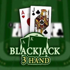 Blackjack 3H (Habanero) slot logo by Habanero at Hitnspin Casino