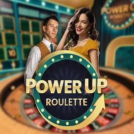 PowerUP Roulette logo – Live Casino by Pragmatic Play at Hitnspin Casino